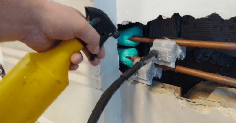 pipe freezing technique